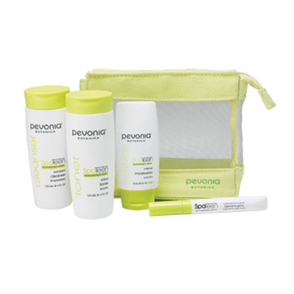 Pevonia SpaTeen Blemished Skin Home Care Kit (120ml/120ml/50ml/10ml) Image of Pevonia SpaTeen Blemished Skin Home Care Kit (120ml/120ml/50ml/10ml)