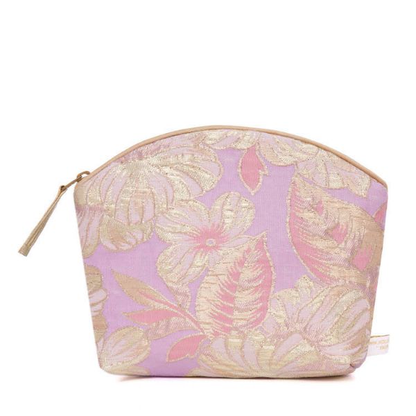 Holistic Silk Make-up Bag Rose Image of Holistic Silk Make-up Bag Rose