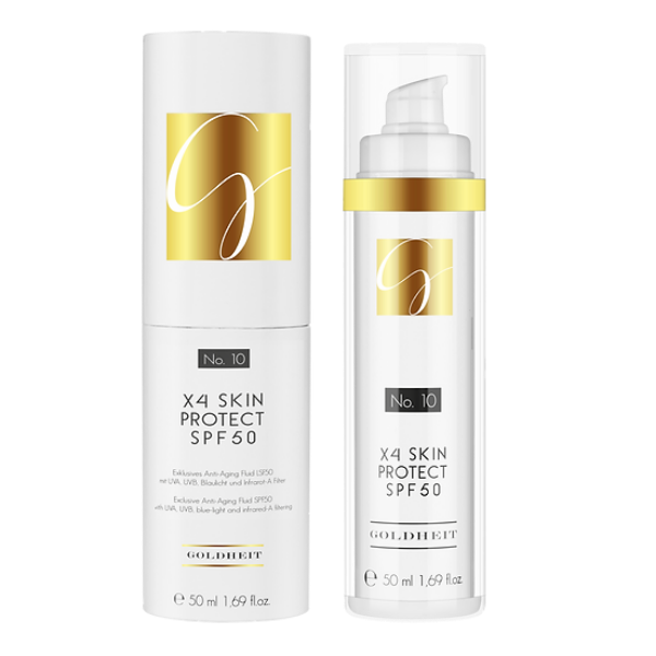 Goldheit X4 Skin Protect Creme SPF50 (50ml) Bild von Goldheit X4 Skin Protect Creme SPF50 (50ml)
