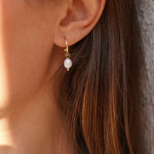 Bild von Victoire Collection Ohrringe mit Süsswasserperlen