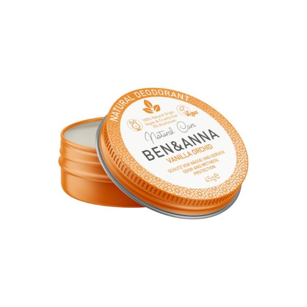 Ben & Anna Vanilla Orchid - Metal Jar (45g) Immagine di Ben & Anna Vanilla Orchid - Metal Jar (45g)