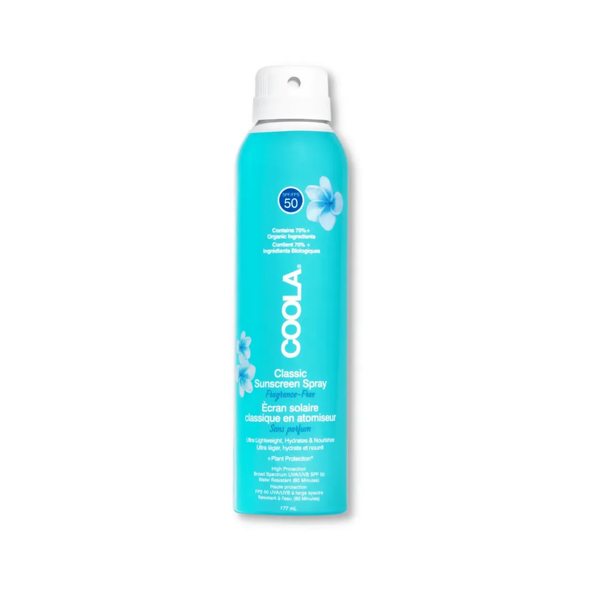 Image of Coola Classic Sunscreen Spray SPF50 Unscented (177ml)