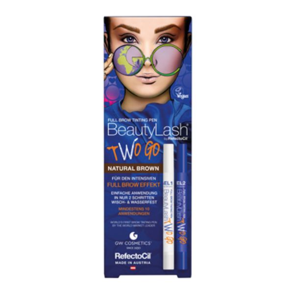 Full Brow Tinting Pen Two go Natural Brown Immagine di Full Brow Tinting Pen Two go Natural Brown