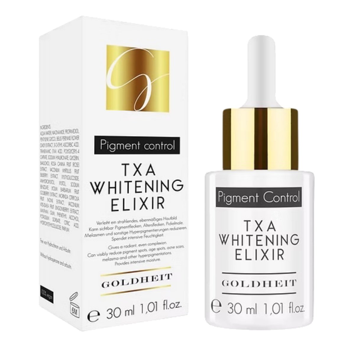 Immagine di Goldheit TXA Whitening Elixir Pigment Control (30ml)
