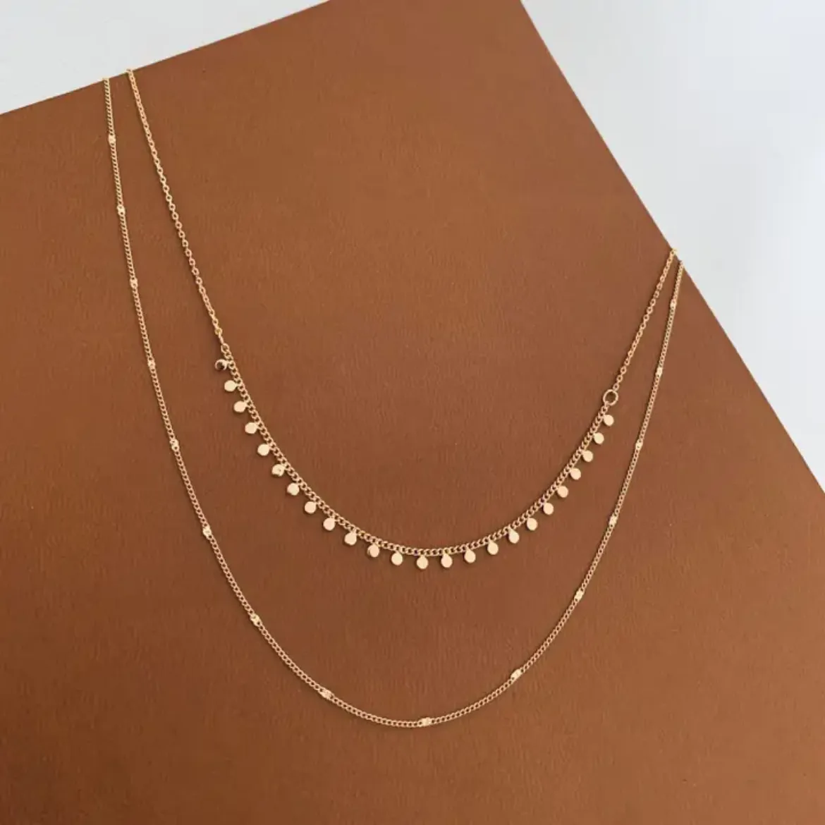 Immagine di Victoire Collection Collana a due fili in acciaio inox