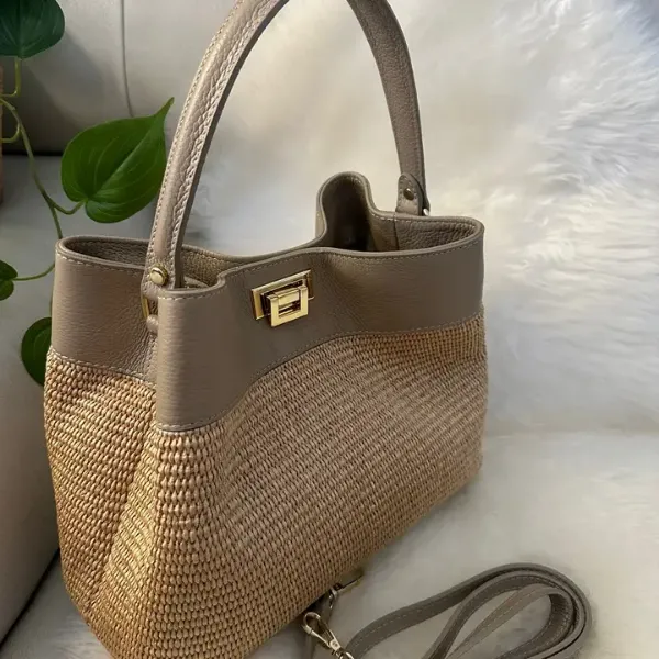 Zhade Lady Rafia - Taupe Image de Zhade Lady Rafia - Taupe