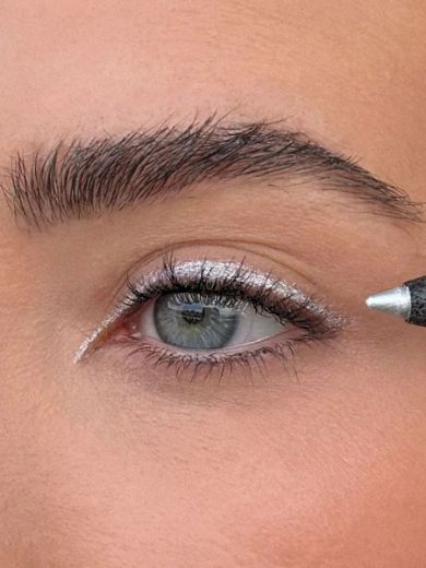 Image de Sweed Satin Eyeliner Euphoria Silver (1.2g)