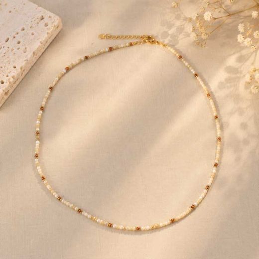 Image of Victoire Collection Mother-of-Pearl Necklace